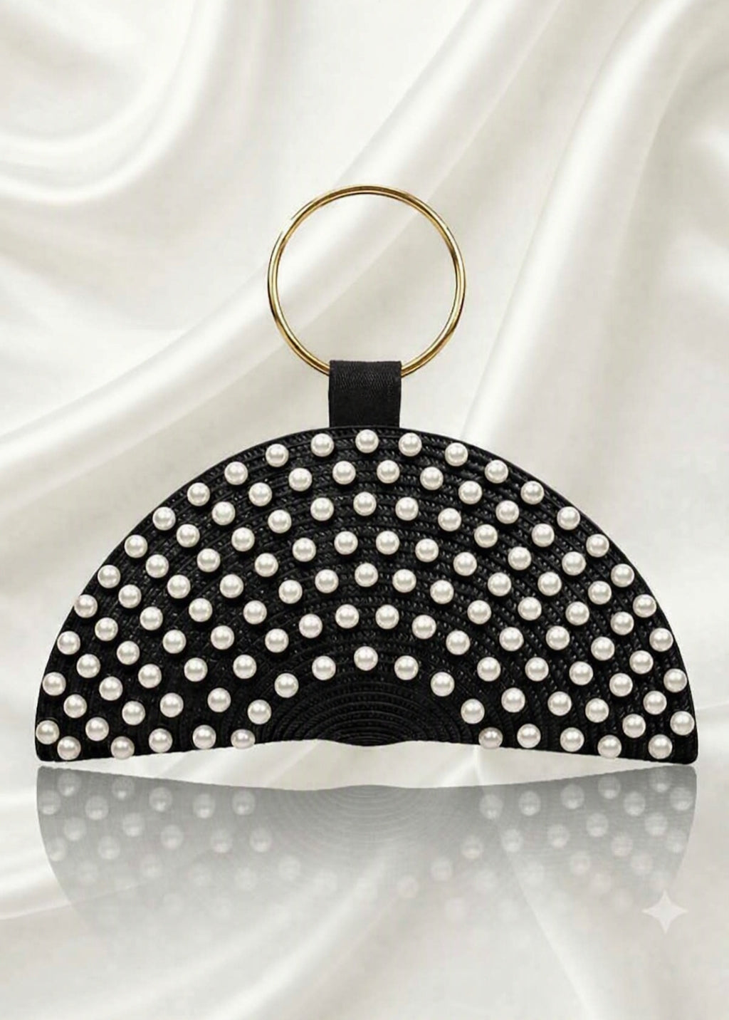 POCHETTE ÉLÉGANTE À PERLES – PERSONNALISABLE