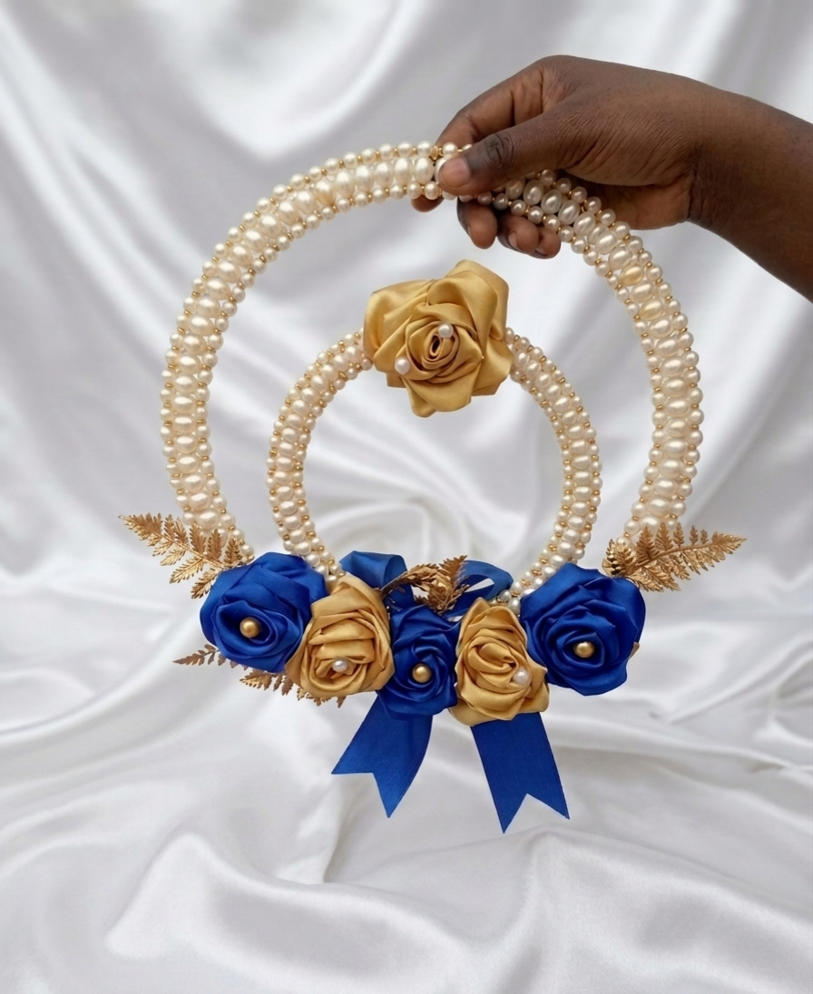 CERCEAU PERLES PRESTIGE- FILLES D'HONNEUR (GAMME PRESTIGE)