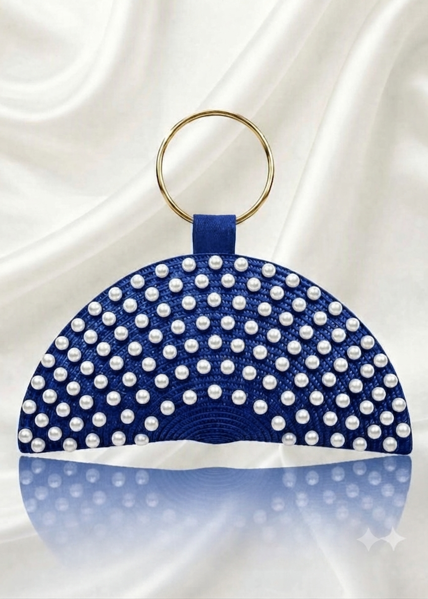 POCHETTE ÉLÉGANTE À PERLES – PERSONNALISABLE